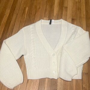 H&M cropped cardigan